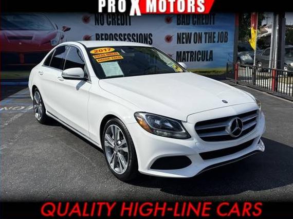 MERCEDES-BENZ C-CLASS 2017 55SWF4JB6HU196263 image
