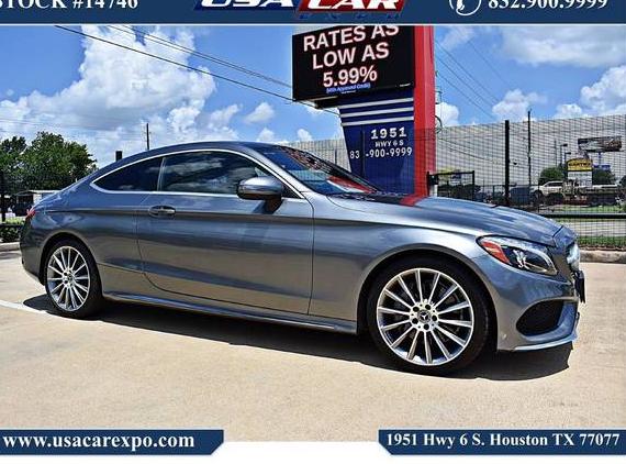 MERCEDES-BENZ C-CLASS 2017 WDDWJ4JB1HF525811 image