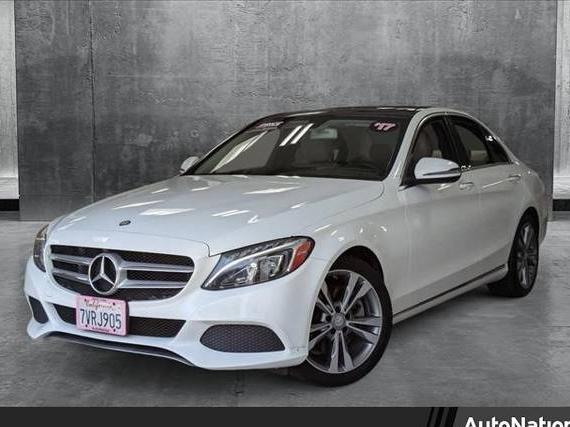 MERCEDES-BENZ C-CLASS 2017 55SWF4JB7HU183876 image