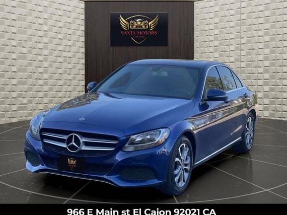 MERCEDES-BENZ C-CLASS 2017 55SWF4JB1HU211817 image