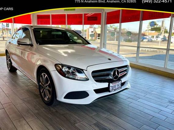 MERCEDES-BENZ C-CLASS 2017 55SWF4JB8HU234303 image