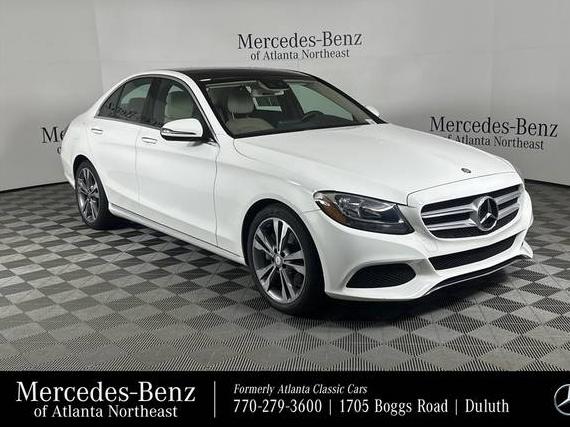MERCEDES-BENZ C-CLASS 2017 55SWF4JB8HU197933 image