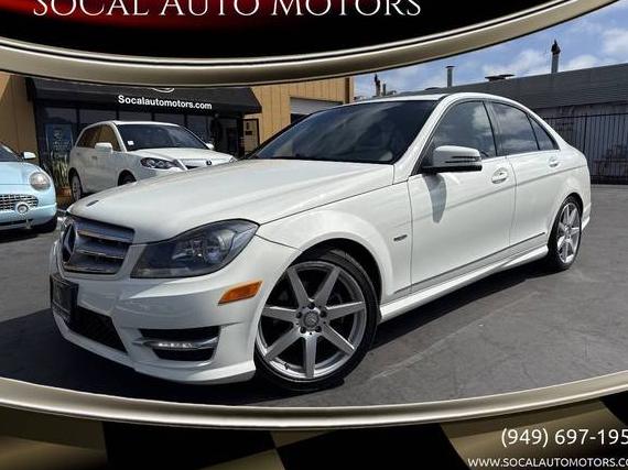MERCEDES-BENZ C-CLASS 2012 WDDGF4HB4CR239308 image