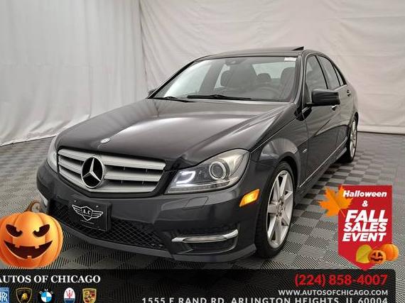 MERCEDES-BENZ C-CLASS 2012 WDDGF5HB2CA685865 image