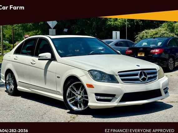 MERCEDES-BENZ C-CLASS 2012 WDDGF4HB1CA716467 image