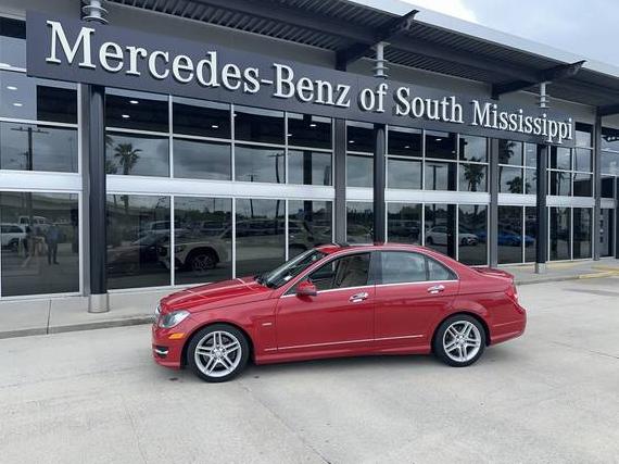 MERCEDES-BENZ C-CLASS 2012 WDDGF5HB5CR220918 image