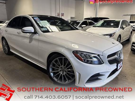 MERCEDES-BENZ C-CLASS 2020 55SWF8DB3LU323675 image