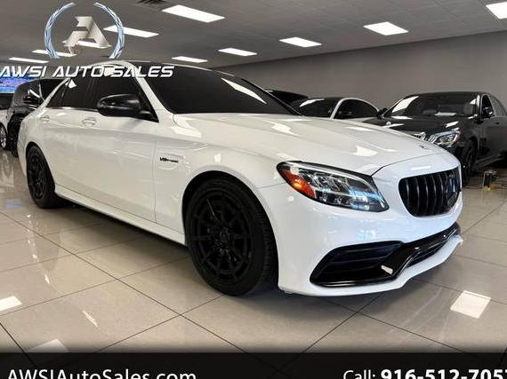 MERCEDES-BENZ C-CLASS 2020 55SWF8GB3LU332470 image