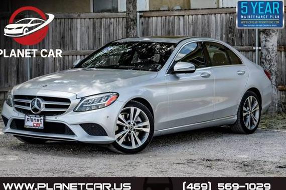 MERCEDES-BENZ C-CLASS 2020 55SWF8DB9LU324359 image