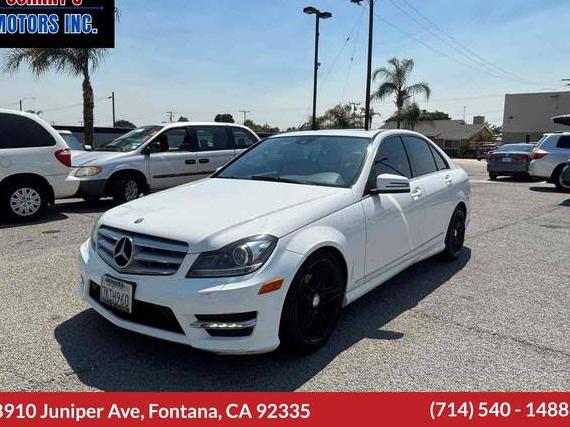 MERCEDES-BENZ C-CLASS 2013 WDDGF4HB8DR269221 image