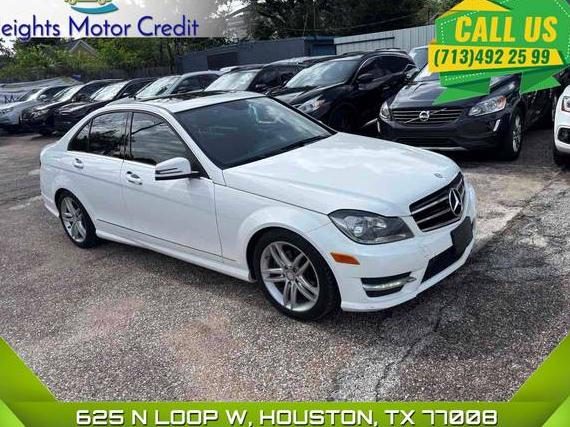 MERCEDES-BENZ C-CLASS 2013 WDDGF4HB5DA785387 image