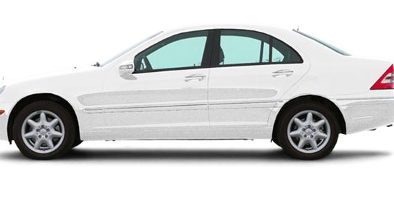 MERCEDES-BENZ C-CLASS 2001 WDBRF64J21F020520 image