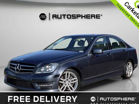 MERCEDES-BENZ C-CLASS 2014 WDDGF4HB6ER318871 image