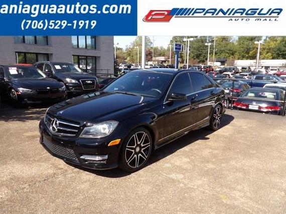 MERCEDES-BENZ C-CLASS 2014 WDDGF4HB1EG241497 image