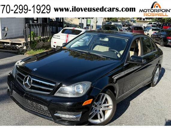 MERCEDES-BENZ C-CLASS 2014 WDDGF4HB2ER310010 image