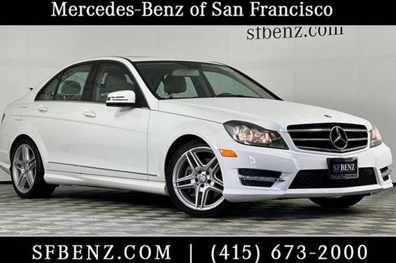 MERCEDES-BENZ C-CLASS 2014 WDDGF8AB3EG255273 image