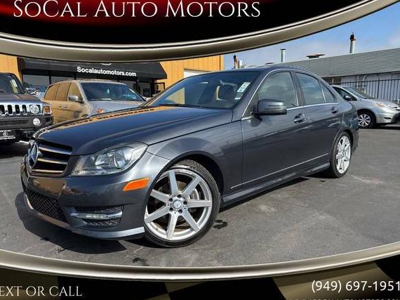 MERCEDES-BENZ C-CLASS 2014 WDDGF4HBXEA956121 image