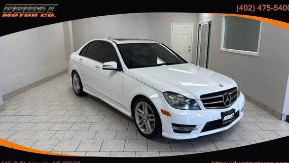 MERCEDES-BENZ C-CLASS 2014 WDDGF8ABXEA933343 image