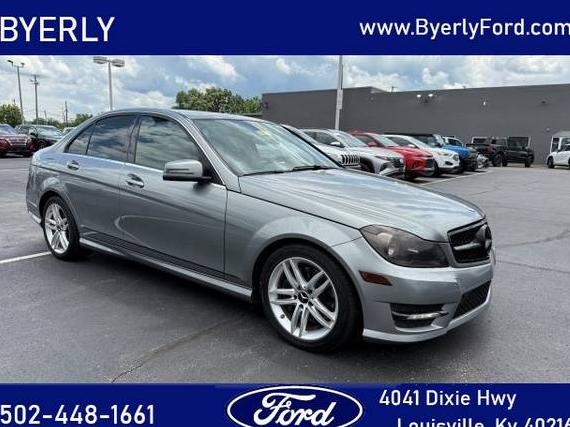 MERCEDES-BENZ C-CLASS 2014 WDDGF8AB4EG177327 image