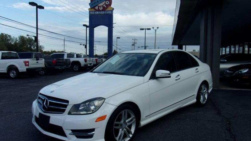 MERCEDES-BENZ C-CLASS 2014 WDDGF4HB3EG216861 image