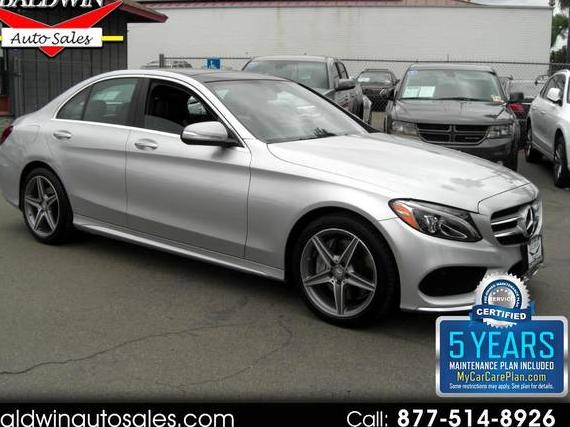 MERCEDES-BENZ C-CLASS 2015 55SWF4KB6FU032913 image