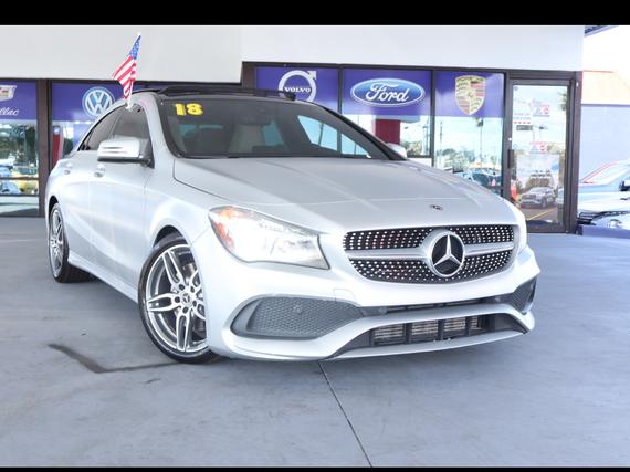 MERCEDES-BENZ CLA-CLASS 2018 WDDSJ4GB8JN639743 image