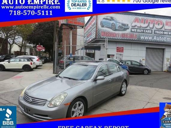 INFINITI G35 2004 JNKCV51E24M104640 image INFINITI G35 2004 JNKCV51E24M104640 image