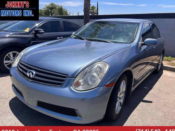 INFINITI G35 2006 JNKCV51E06M522178 image