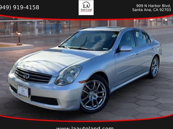 INFINITI G35 2006 JNKCV51EX6M505808 image INFINITI G35 2006 JNKCV51EX6M505808 image