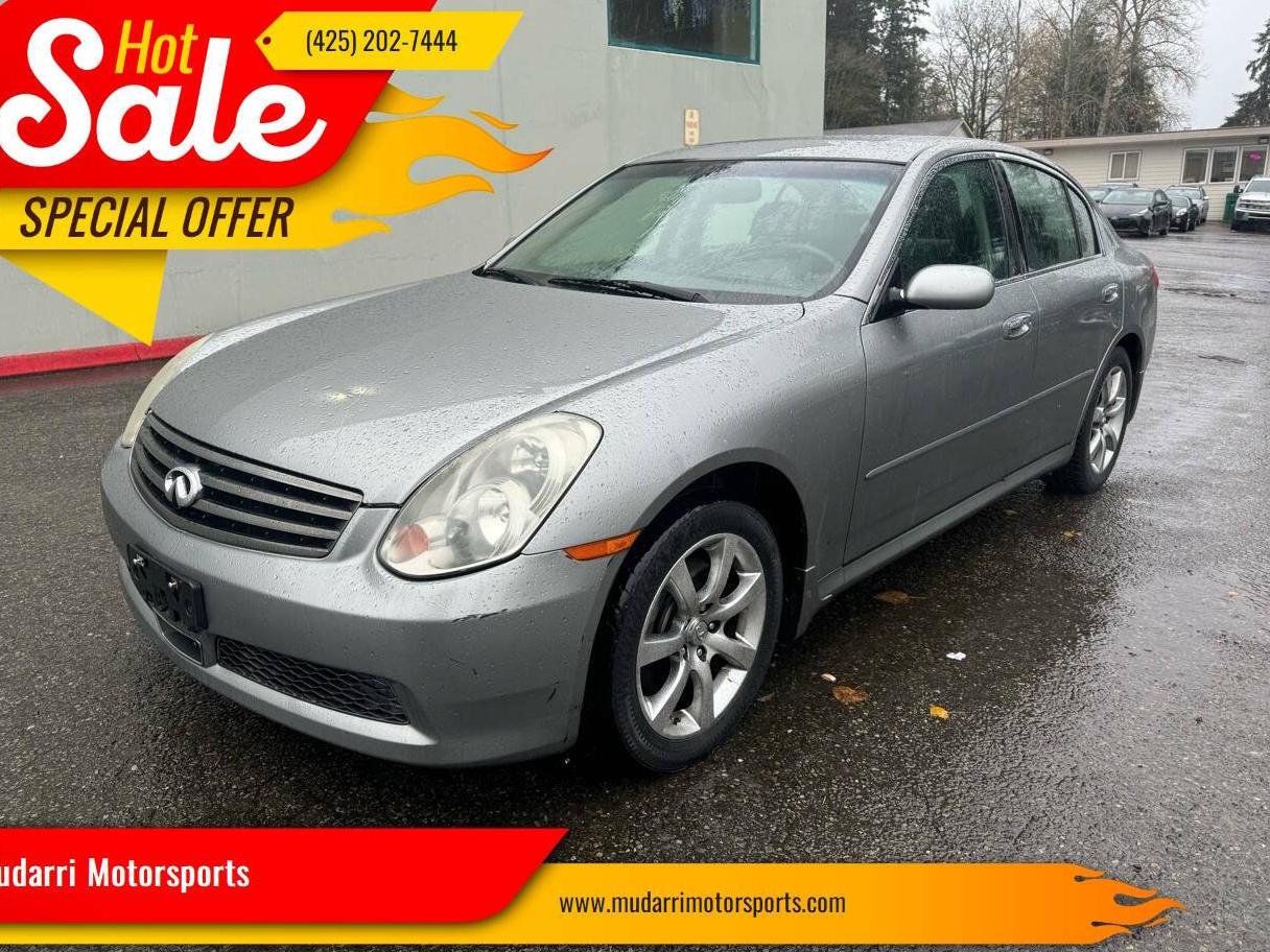 INFINITI G35 2006 JNKCV51F66M601590 image