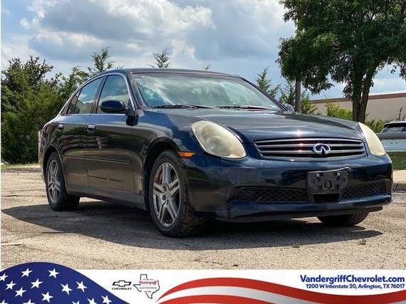 INFINITI G35 2005 JNKCV51F75M305007 image