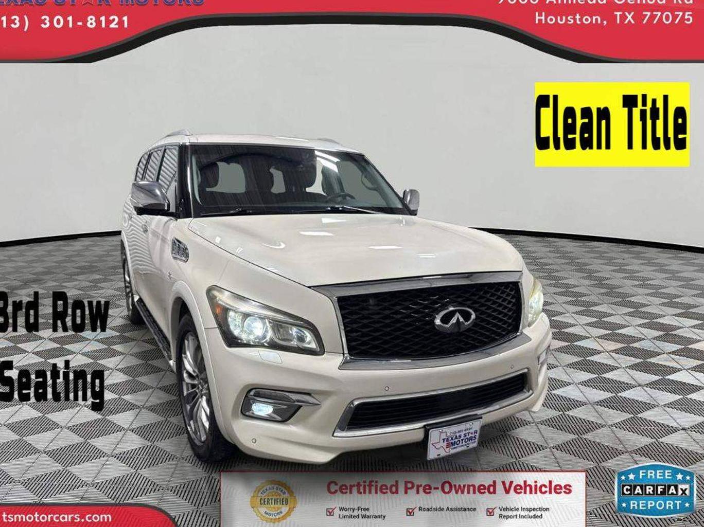 INFINITI QX80 2016 JN8AZ2NF1G9611099 image