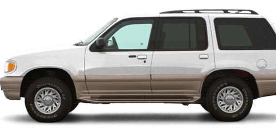 MERCURY MOUNTAINEER 2000 4M2ZU66E5YUJ30999 image