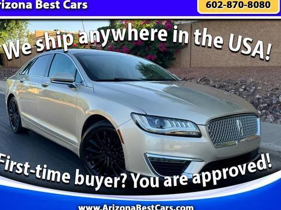 LINCOLN MKZ 2017 3LN6L5A93HR653506 image