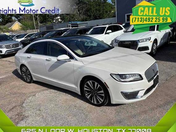 LINCOLN MKZ 2017 3LN6L5E99HR622898 image