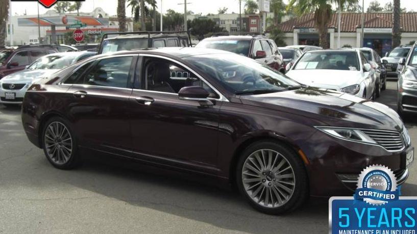 LINCOLN MKZ 2013 3LN6L2LU8DR822350 image