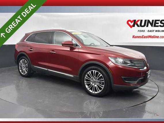 LINCOLN MKX 2016 2LMTJ8LR6GBL59297 image