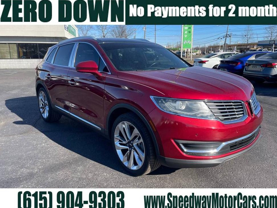 LINCOLN MKX 2016 2LMTJ8LP7GBL46413 image