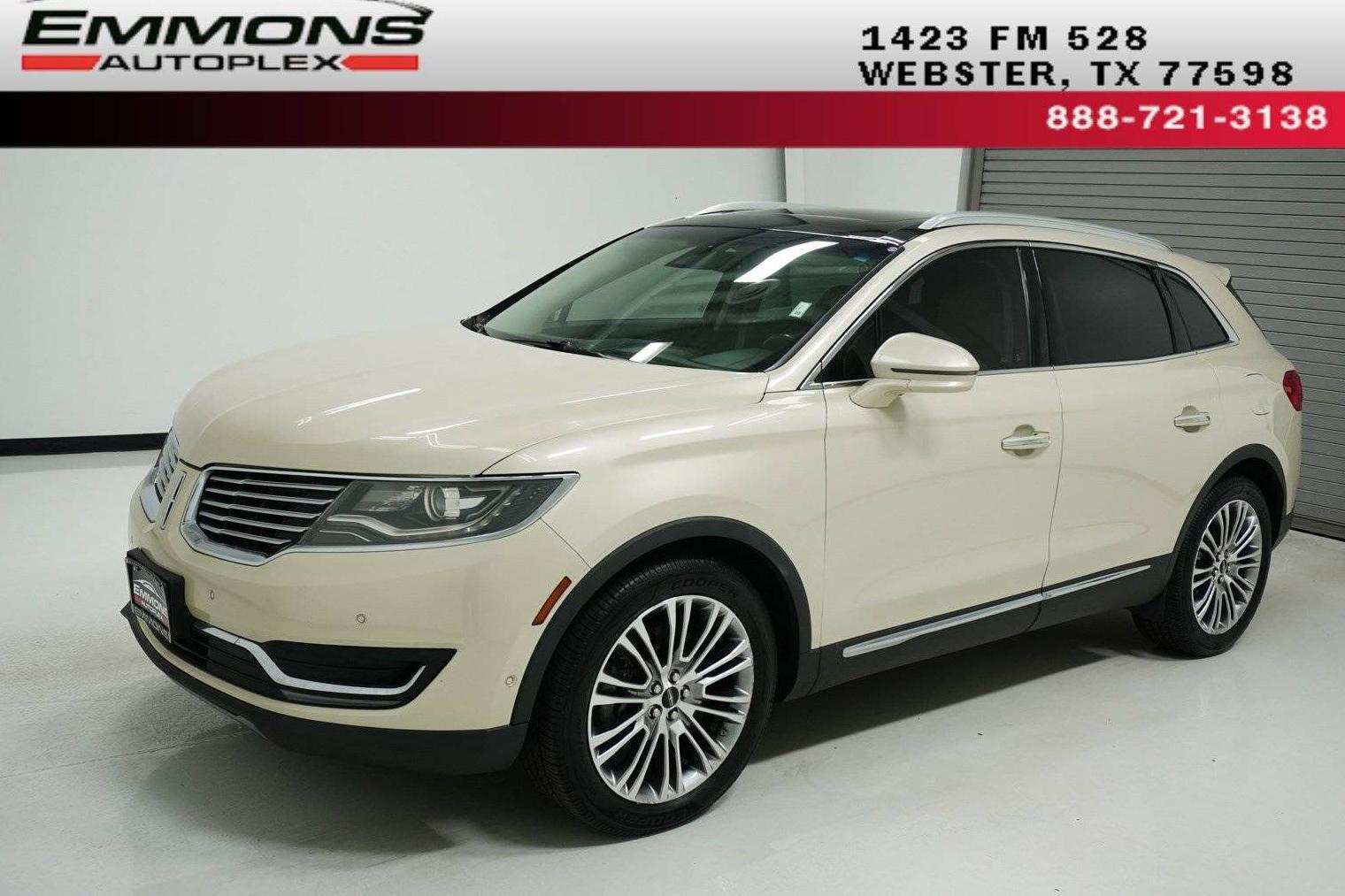 LINCOLN MKX 2016 2LMPJ6LP1GBL52648 image