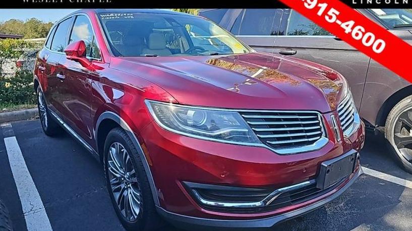 LINCOLN MKX 2016 2LMTJ6LR9GBL86689 image