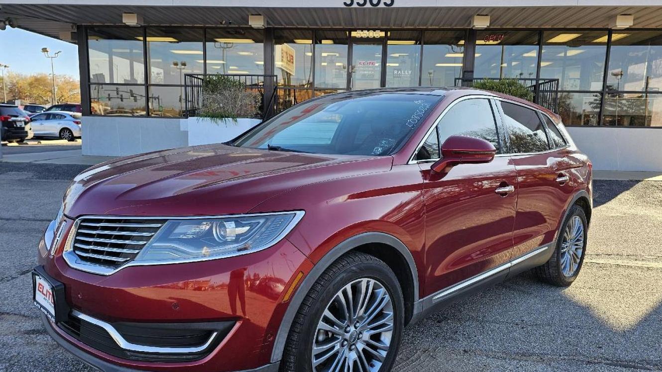 LINCOLN MKX 2017 2LMPJ6LR4HBL53988 image