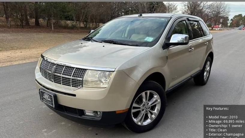 LINCOLN MKX 2010 2LMDJ6JC8ABJ10434 image