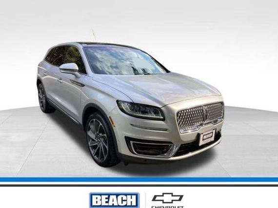LINCOLN NAUTILUS 2019 2LMPJ8LP1KBL32646 image