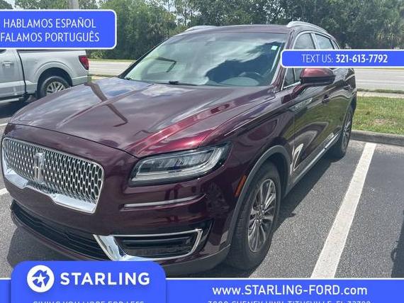 LINCOLN NAUTILUS 2019 2LMPJ6K91KBL25252 image