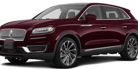 LINCOLN NAUTILUS 2019 2LMPJ6LP9KBL41101 image