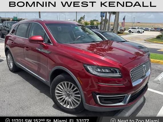 LINCOLN NAUTILUS 2019 2LMPJ6J99KBL58324 image