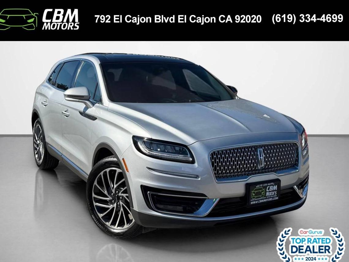 LINCOLN NAUTILUS 2019 2LMPJ6L96KBL23740 image