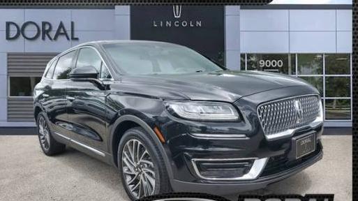 LINCOLN NAUTILUS 2019 2LMPJ6L93KBL42598 image