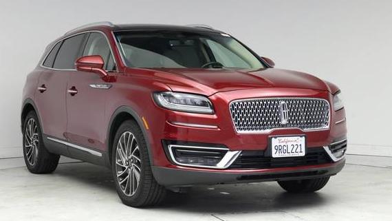 LINCOLN NAUTILUS 2019 2LMPJ6L99KBL12456 image