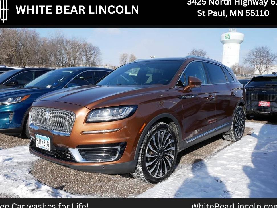 LINCOLN NAUTILUS 2019 2LMPJ9JP2KBL13919 image